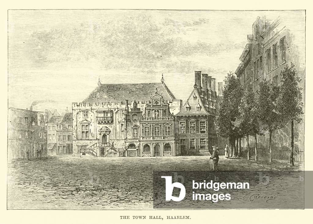The Town Hall, Haarlem (engraving)