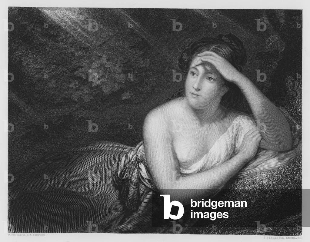 The Nymph, from the picture in the Vernon Gallery (engraving)