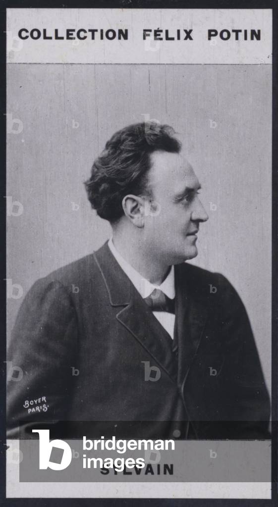 Eugene-Charles-Joseph Silvain (1851) (b/w photo)