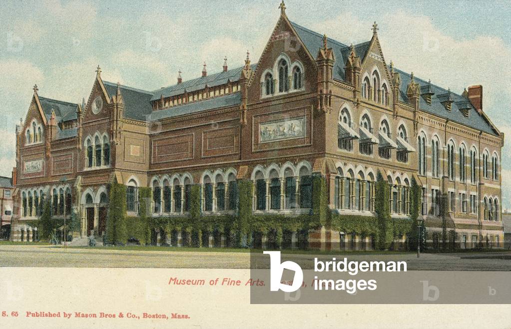 Museum of Fine Arts, Boston, Massachusetts (colour photo)