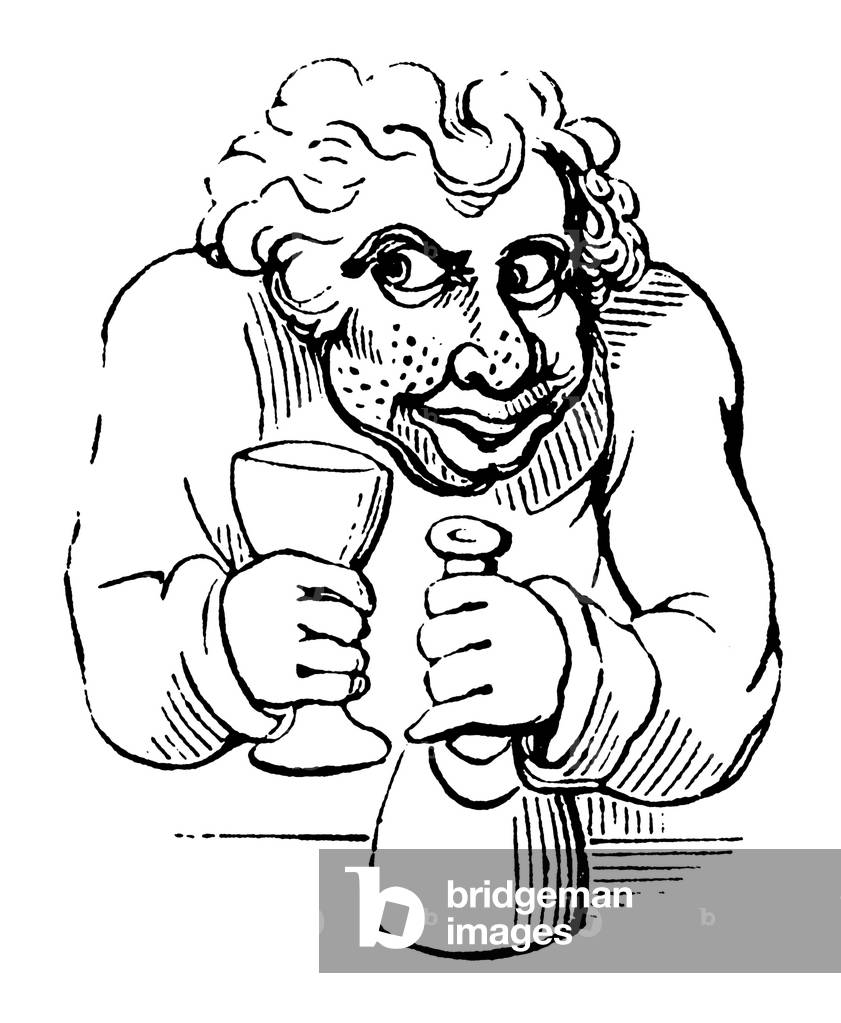 A Brandy Drinker (engraving)
