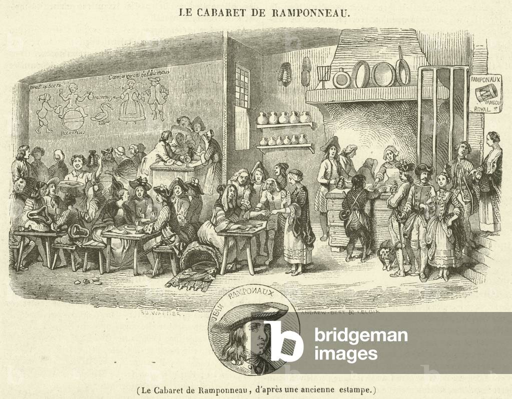 Le Cabaret de Ramponneau (engraving)