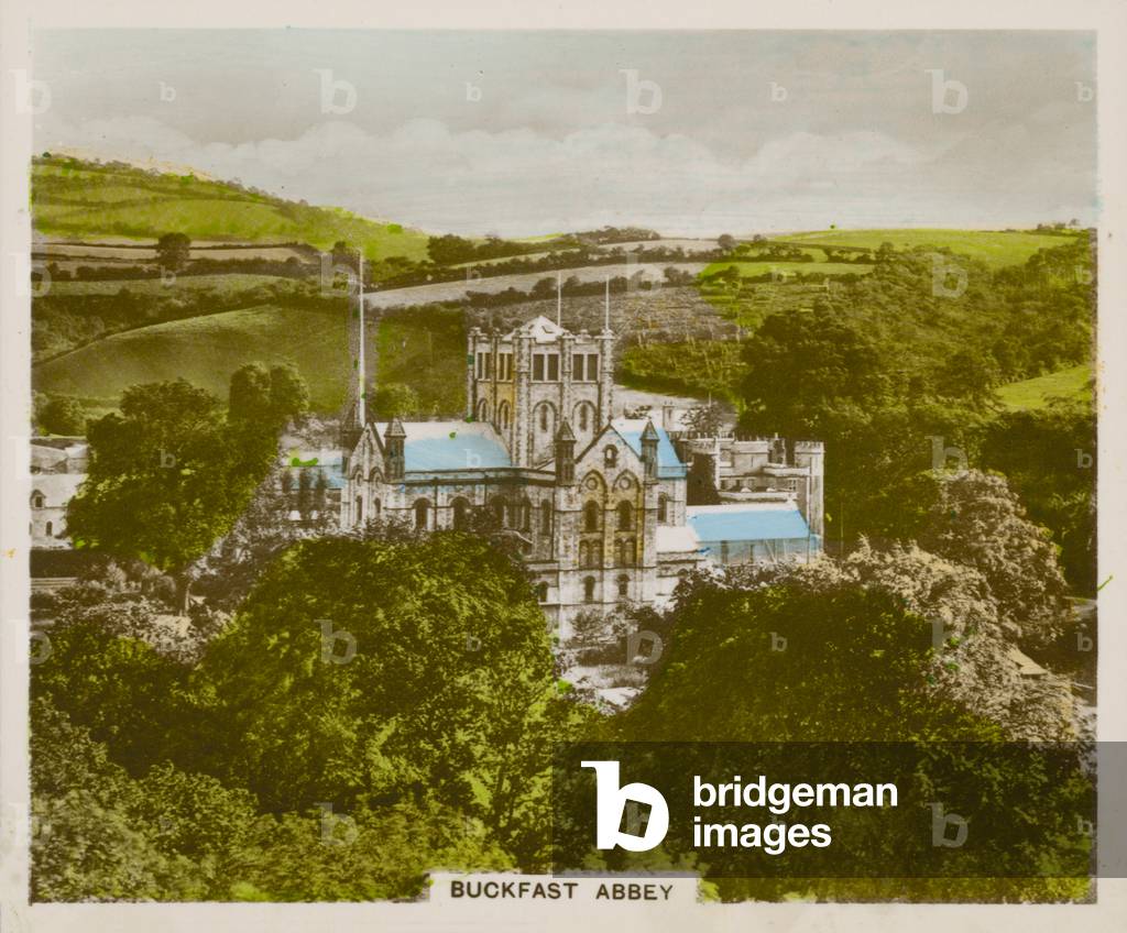 Buckfast Abbey (coloured photo)