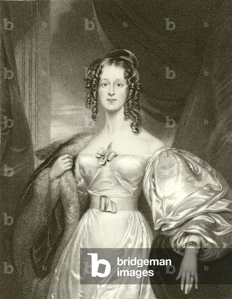 The Right Hon Hilare, Countess Dowager Nelson (engraving)