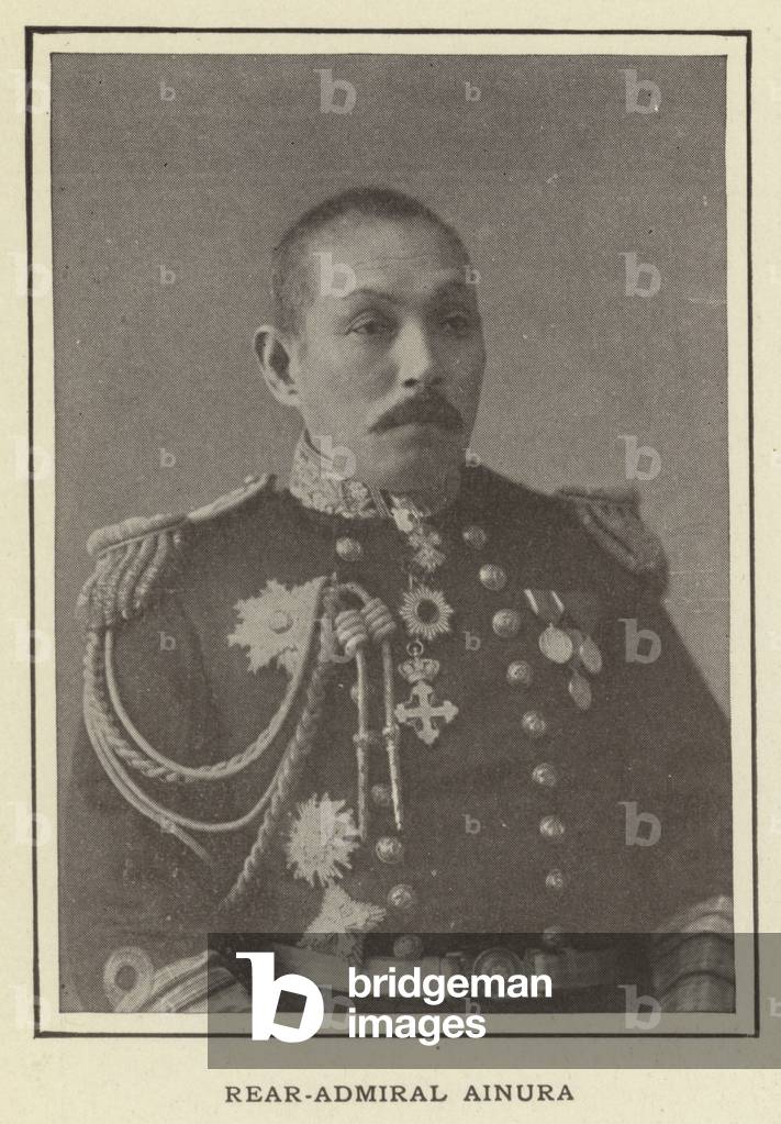 Rear-Admiral Ainura (b/w photo)