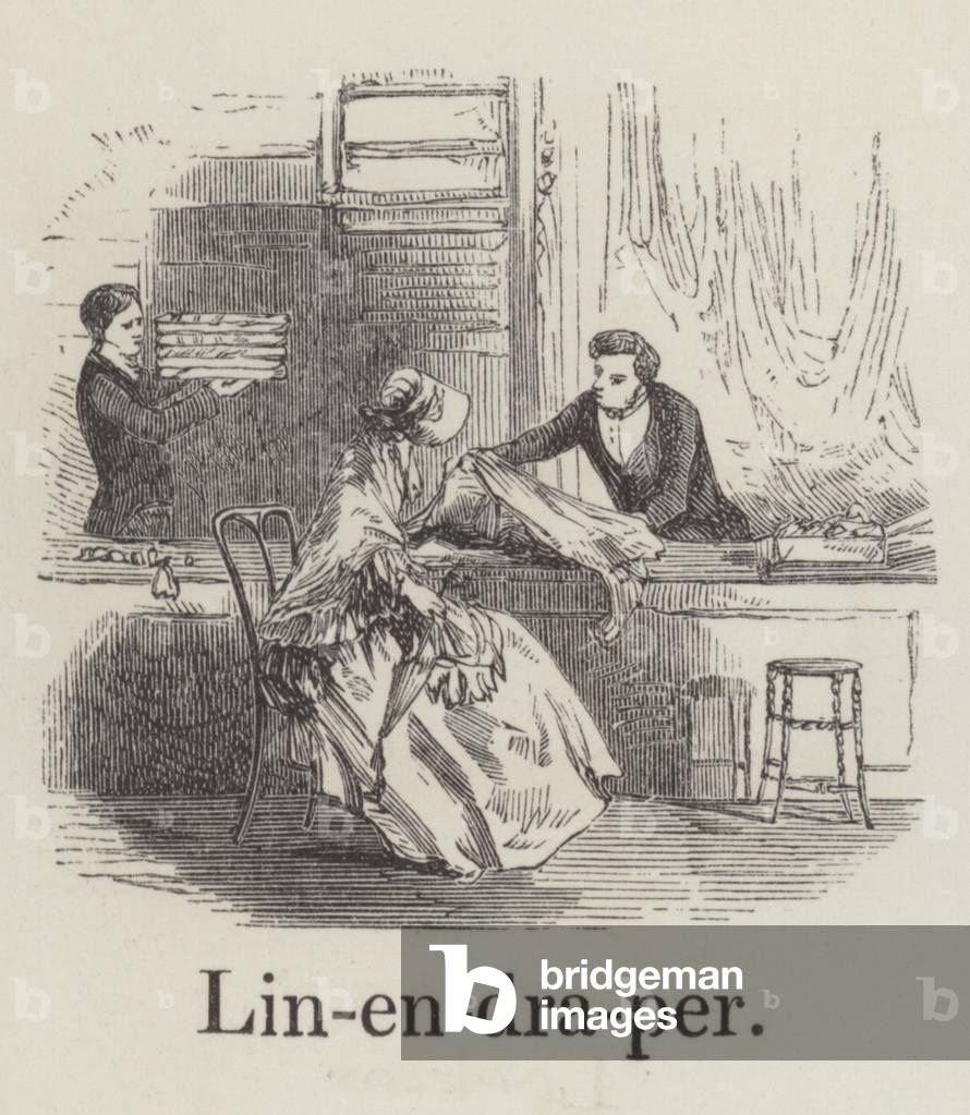 Linen draper (engraving)