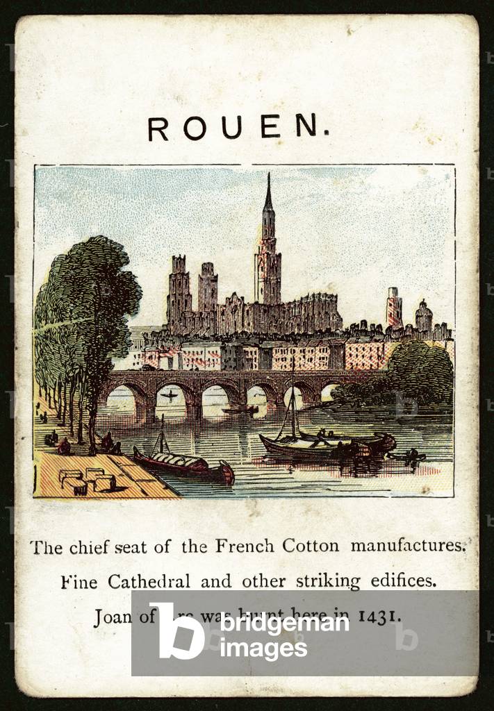 Rouen (colour litho)