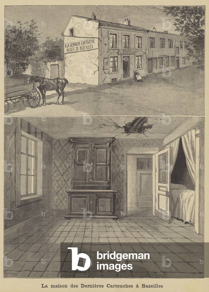 Museum of Bazeilles, France (litho)