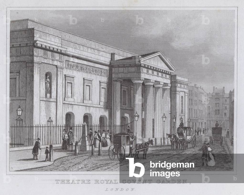 Theatre Royal Covent Garden, London (engraving)