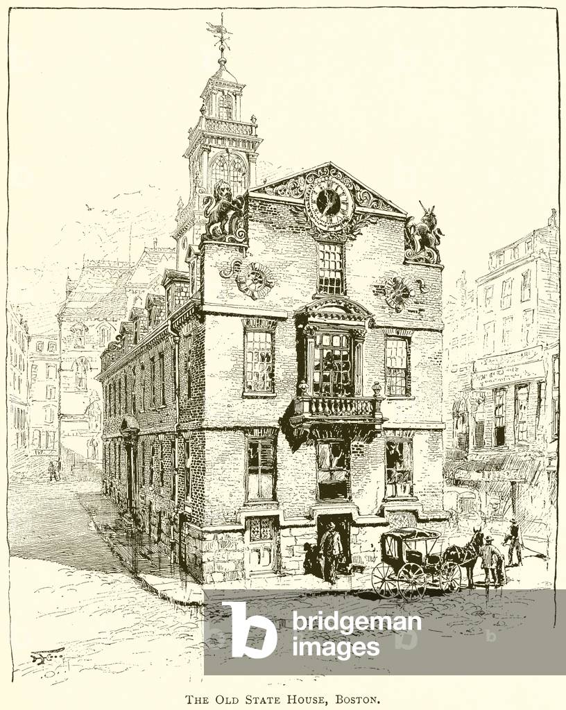 The Old State House, Boston (engraving)