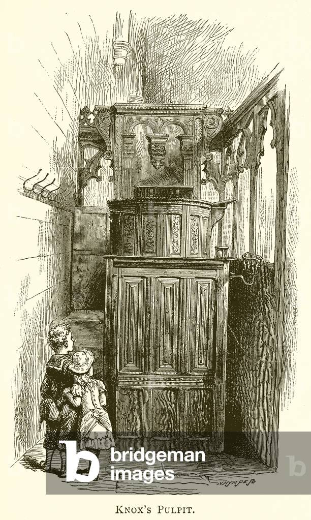Knox's Pulpit (engraving)