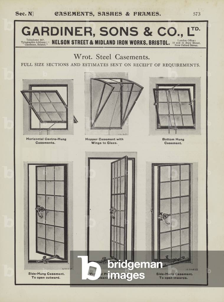 Page from The Architects' Compendium (litho)