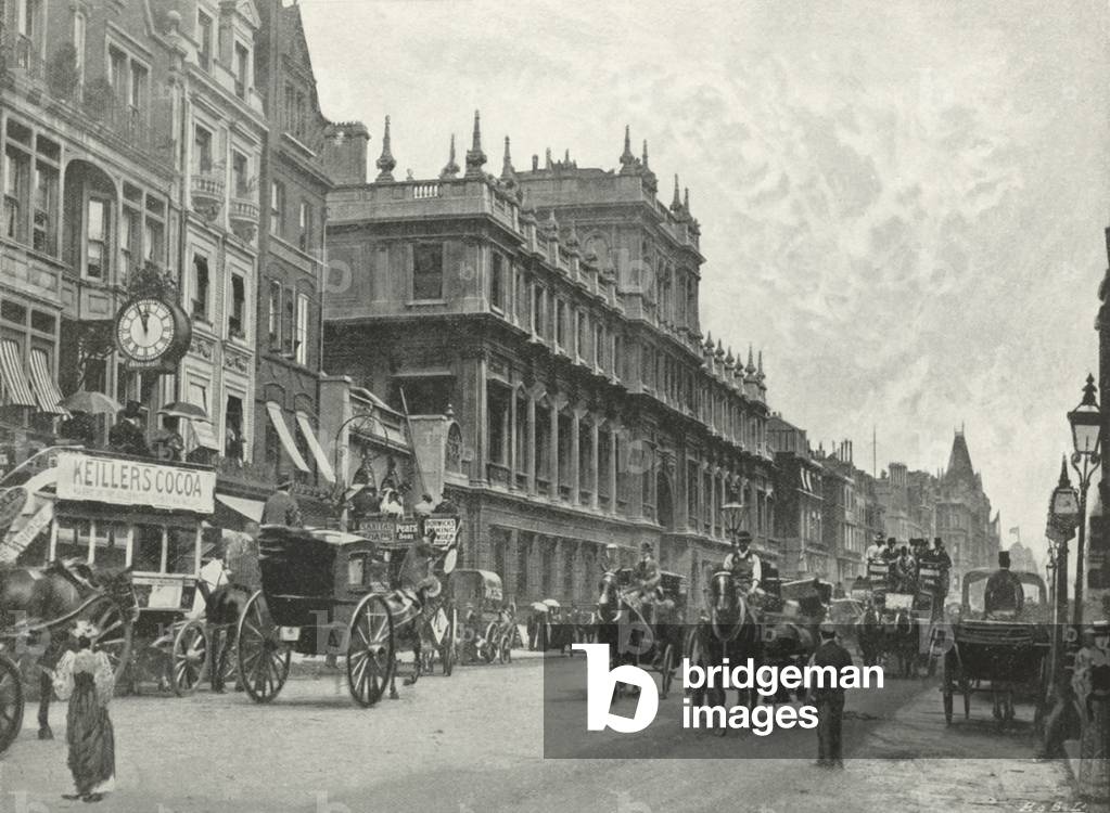 Burlington House (b/w photo)