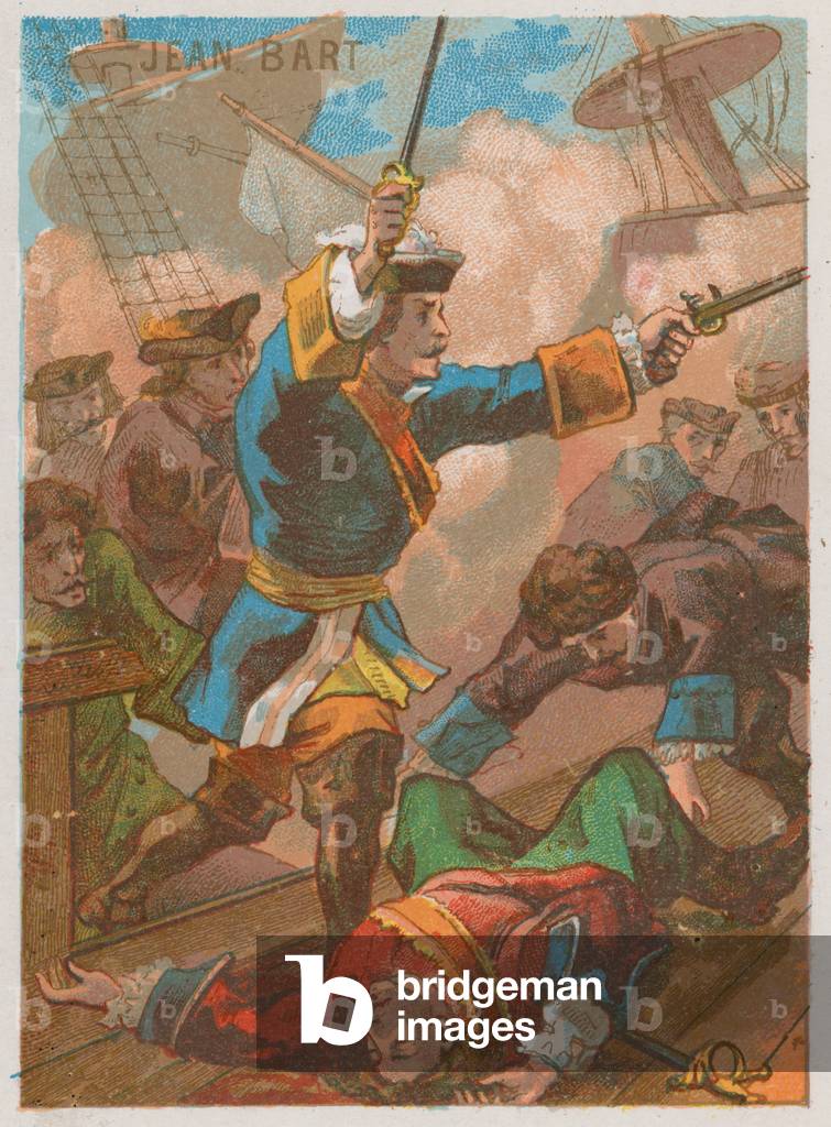 Jean Bart and the Nine Years War (chromolitho)