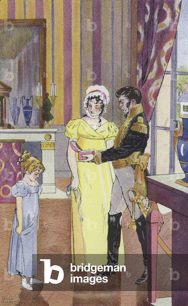 The missed surprise (colour litho)