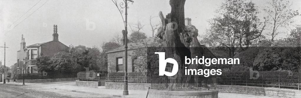 The Oak, Headingley (b/w photo)