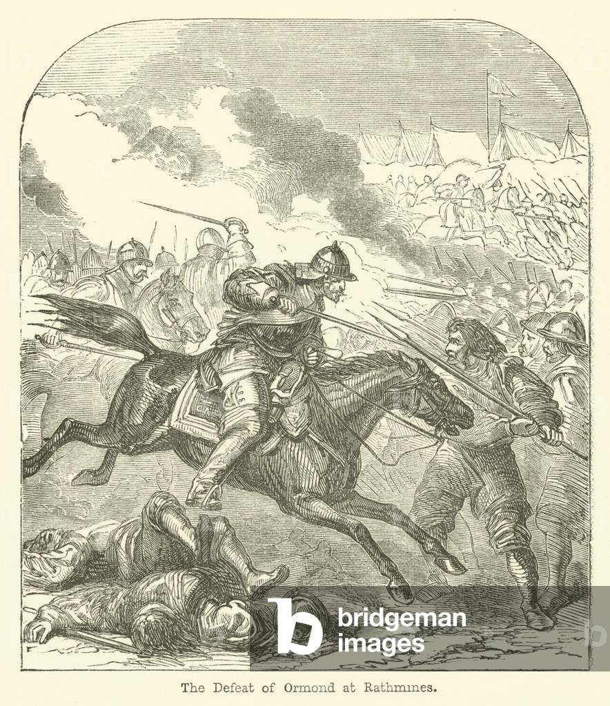 The Defeat of Ormond at Rathmines (engraving)