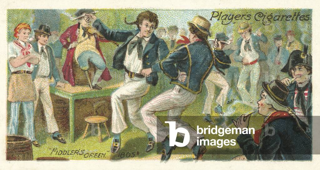 Fiddler's Green, 1805 (chromolitho)