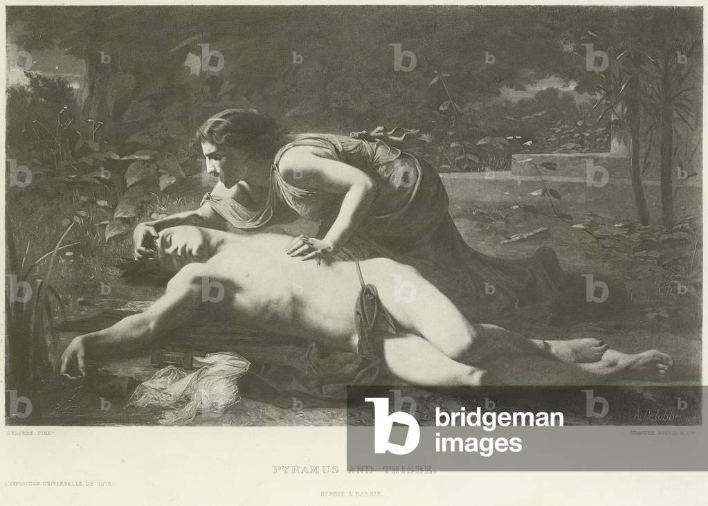 Pyramus and Thisbe (gravure)