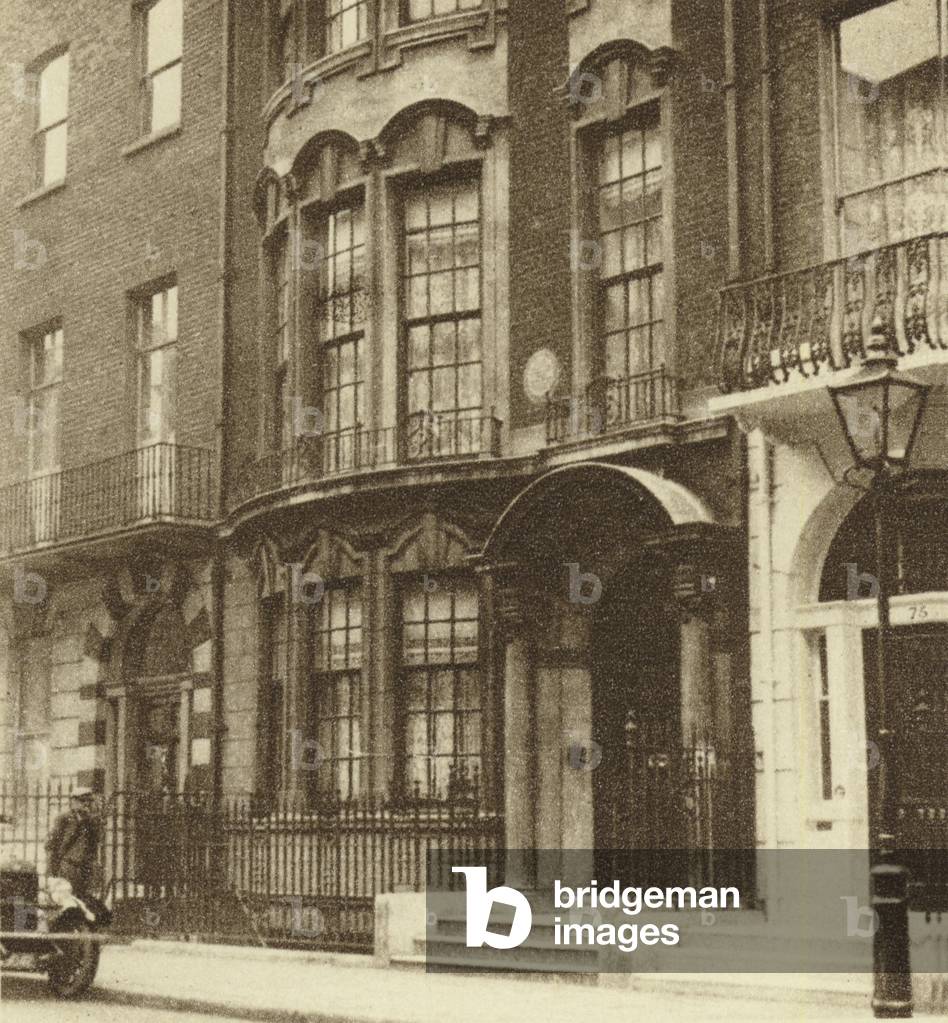 Harley Street, Marylebone (b/w photo)
