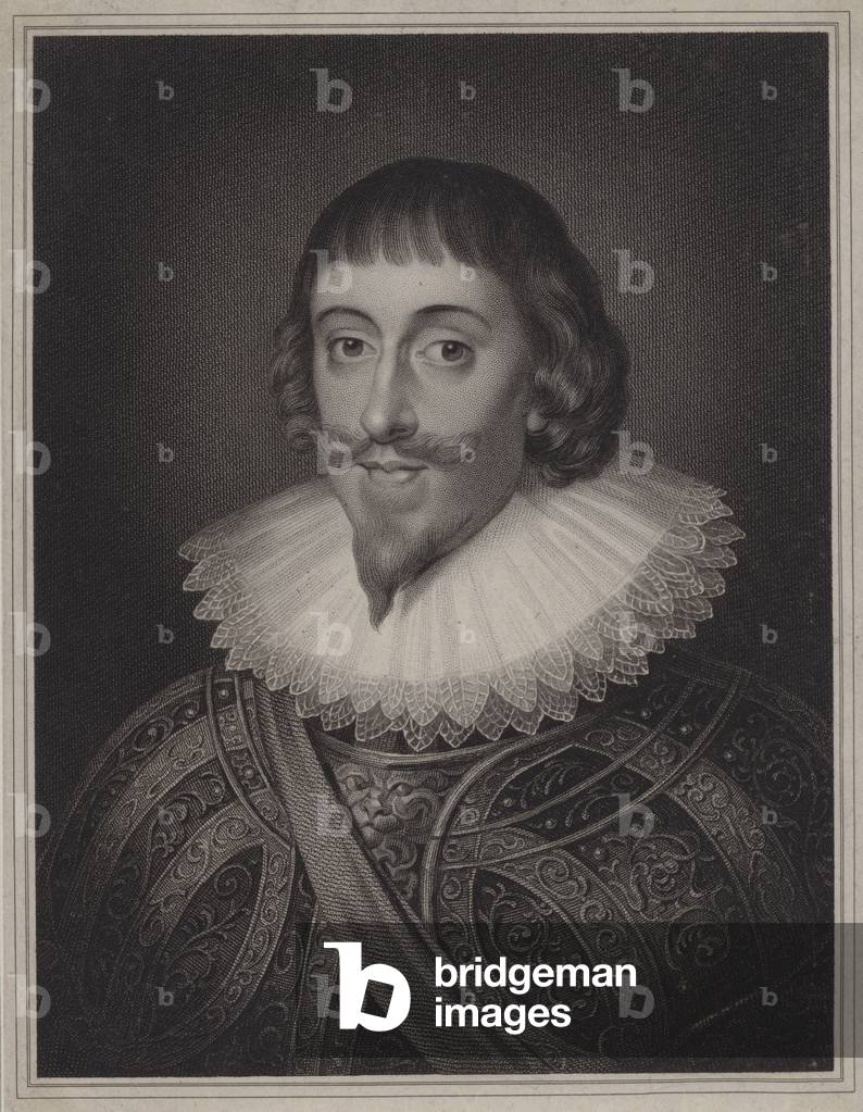 John Paulet, 5th Marquess of Winchester, English Royalist (engraving)