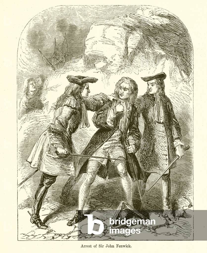 Arrest of Sir John Fenwick (engraving)