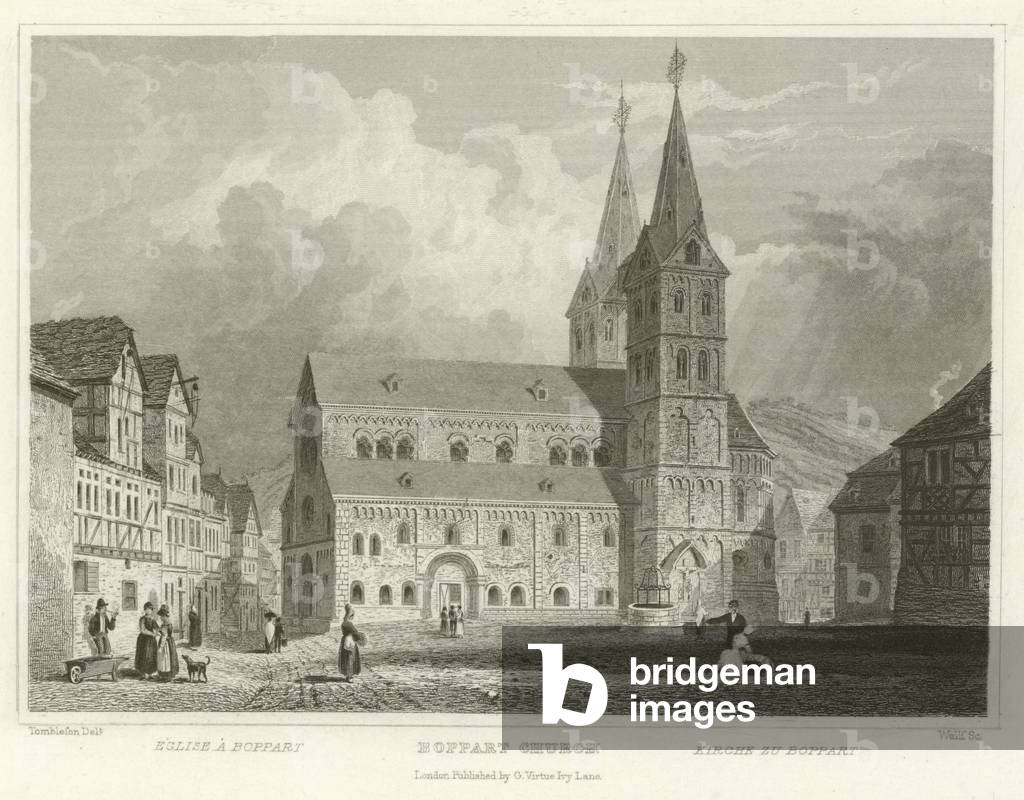 Boppart Church (engraving)