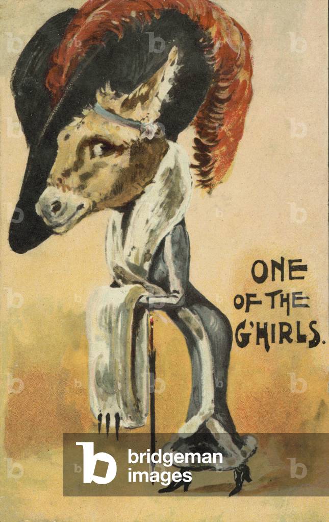 One of the G'hirls (colour litho)