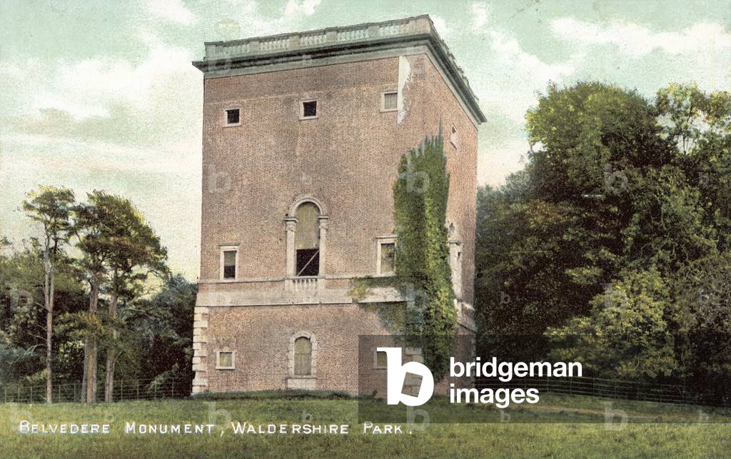 Belvedere Monument, Waldershire Park (colour photo)