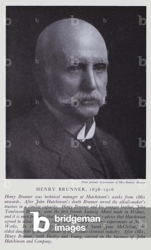 Henry Brunner (b/w photo)