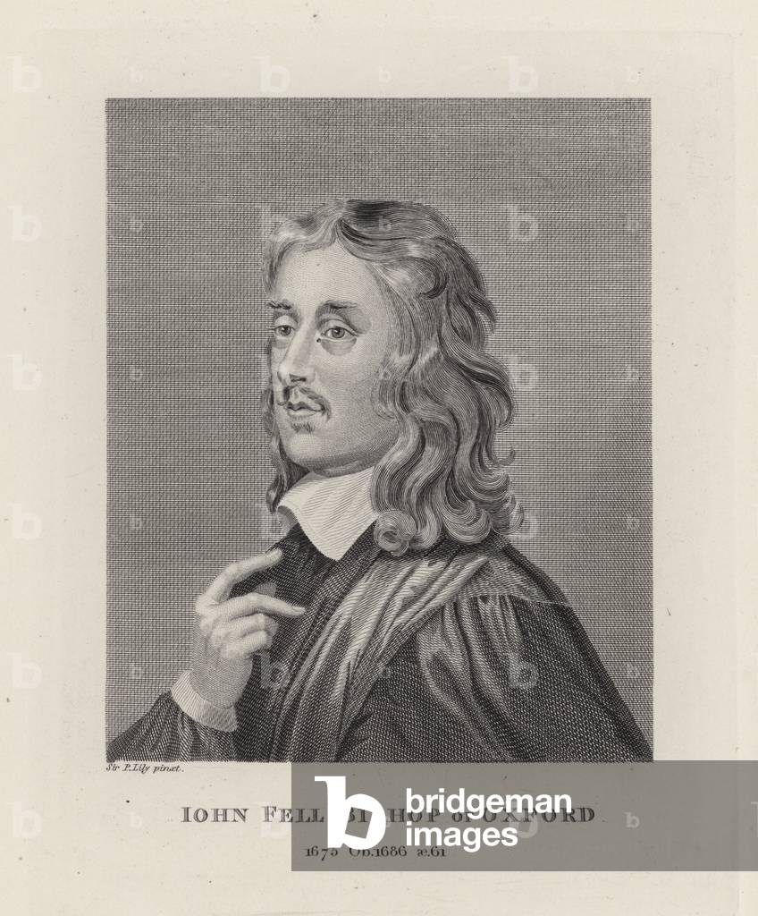 John Fell, Bishop of Oxford (engraving)