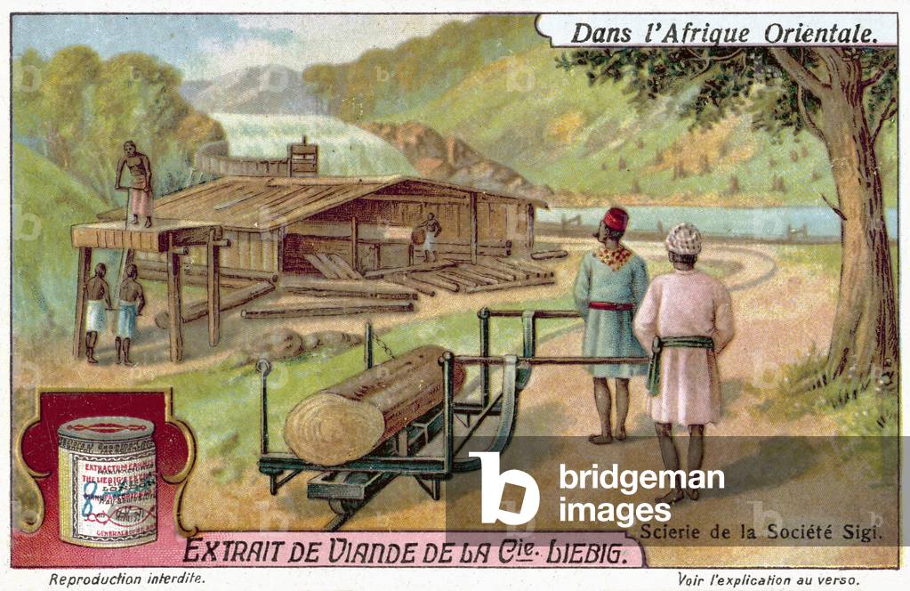 Sawmill (chromolitho)