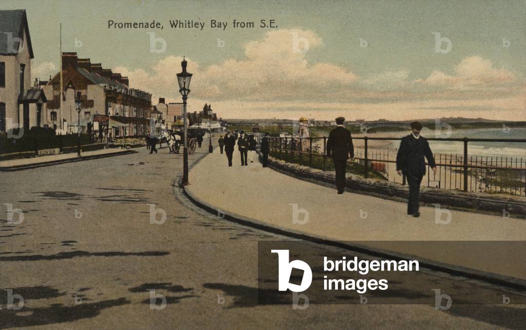 Promenade, Whitley Bay from South East (coloured photo)