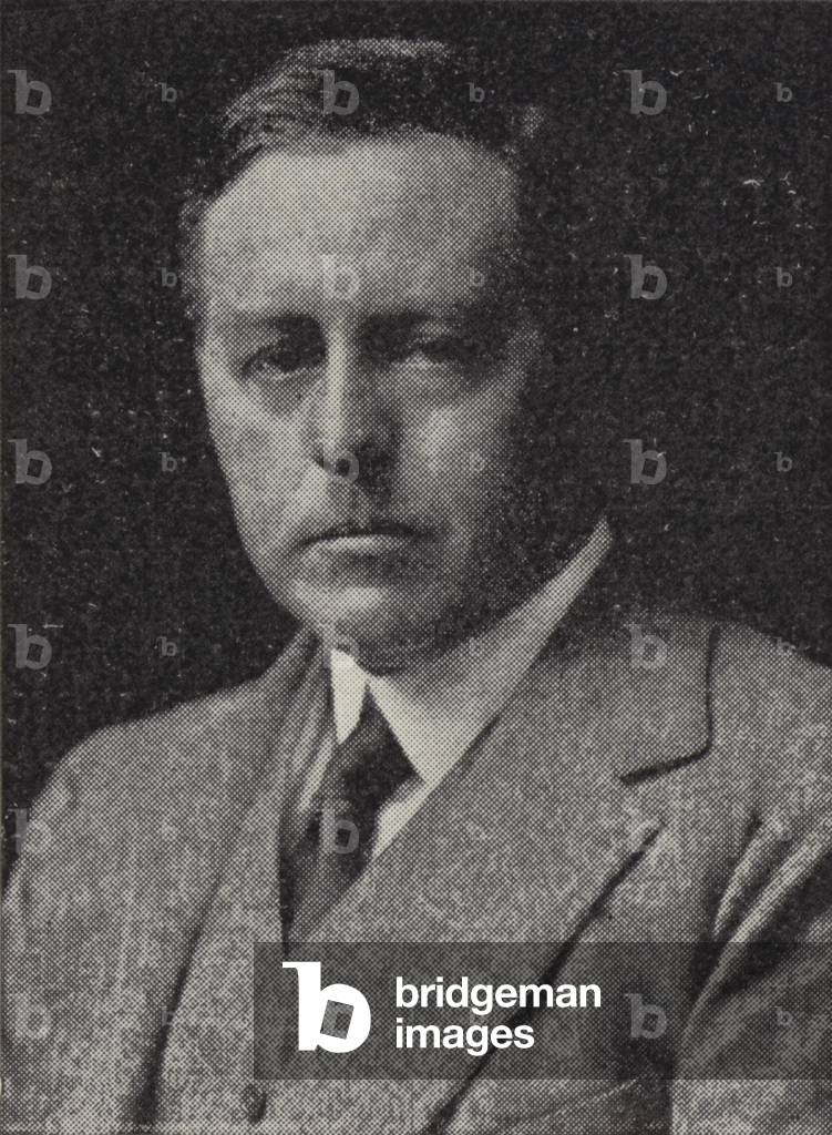 Sir James Jeans, British astronomer, physicist and mathematician (b/w photo)