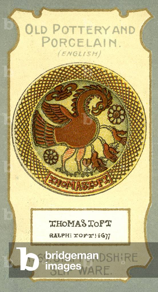 Old Pottery and Porcelain, Staffordshire Slip Ware (chromolitho)