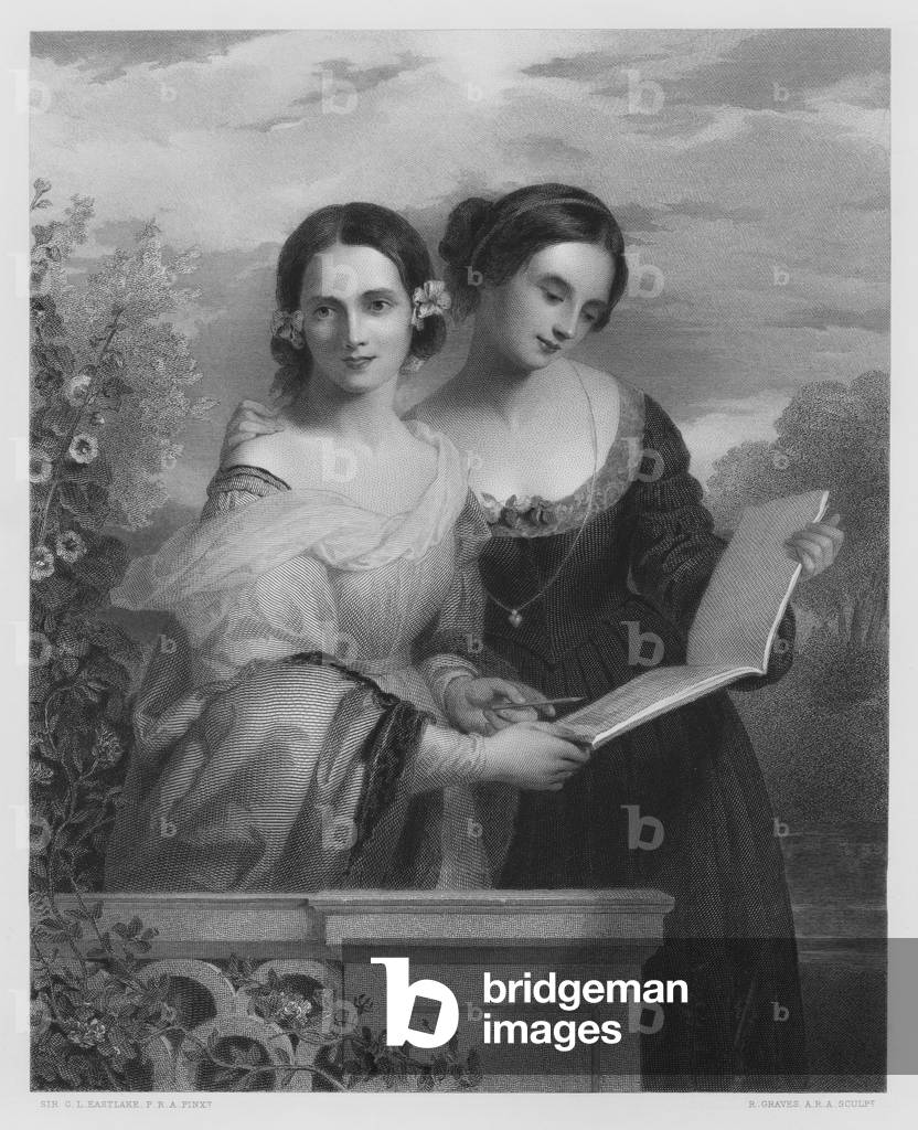 The Sisters, from the picture in the Royal Collection (engraving)