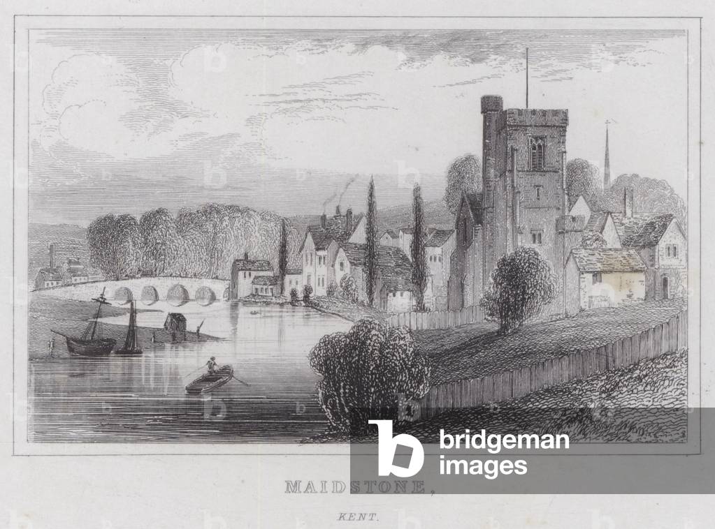 Maidstone, Kent (engraving)