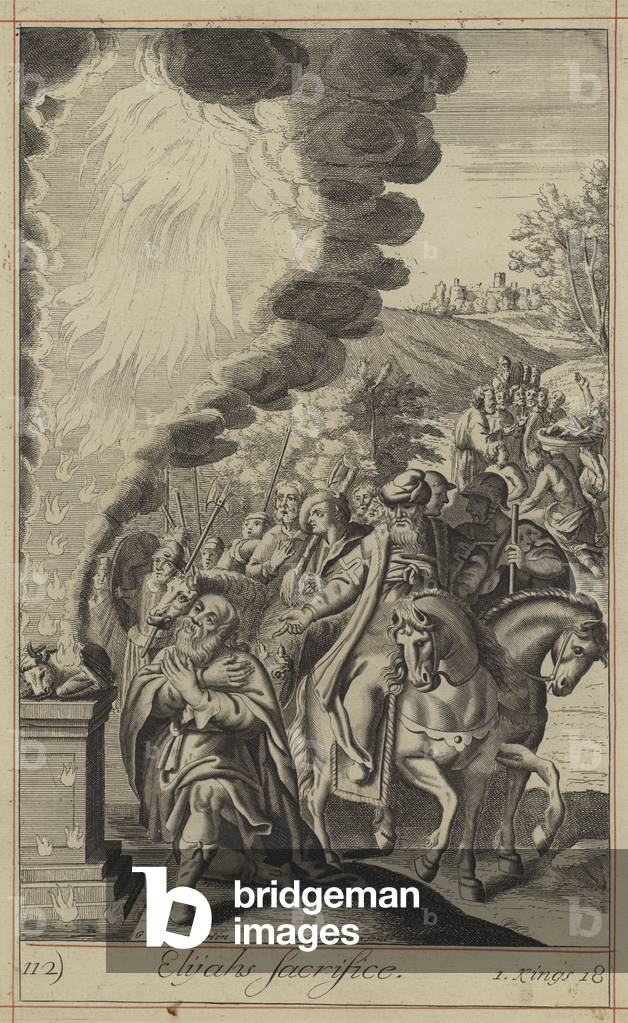 Elijah's Sacrifice (engraving)