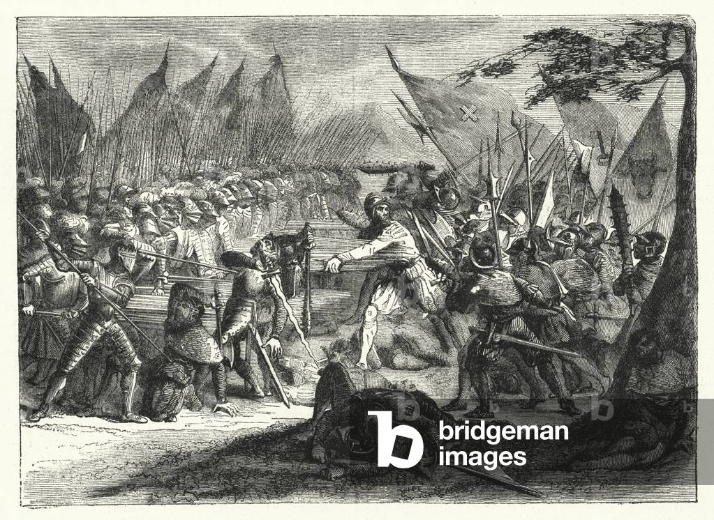 The Battle of Sempach (engraving)