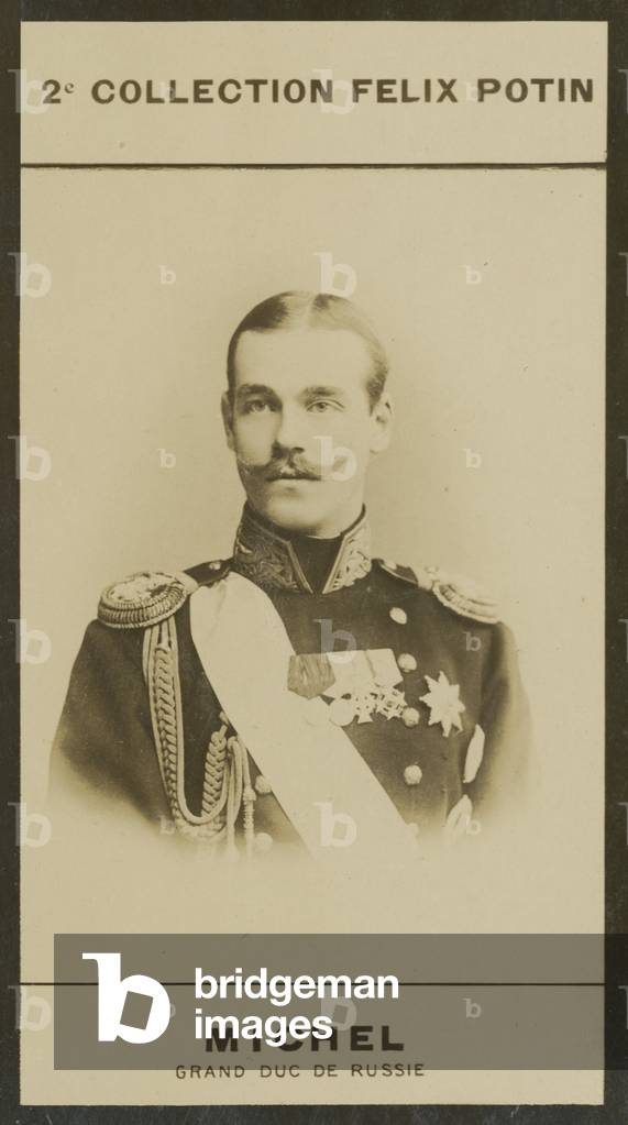 Michel Nicolaievitch, Grand Duc De Russie, 1832 (b/w photo)