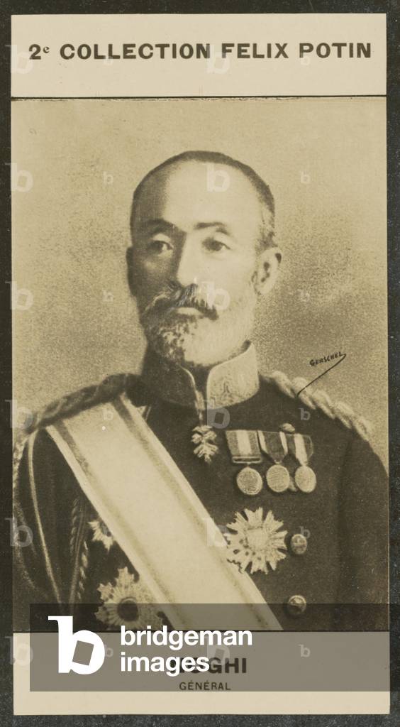 Maresuke Noghi, General, 1849 (b/w photo)