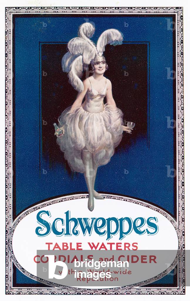 Advertisement for Schweppes (colour litho)