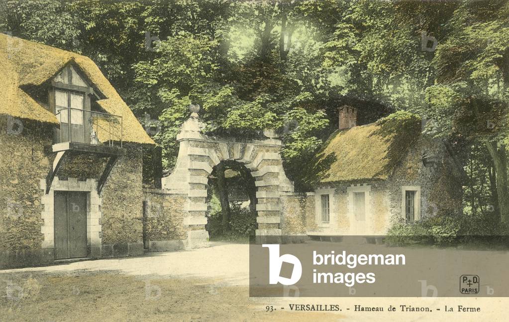 Versailles, Hameau De Trianon, La Ferme (colour photo)