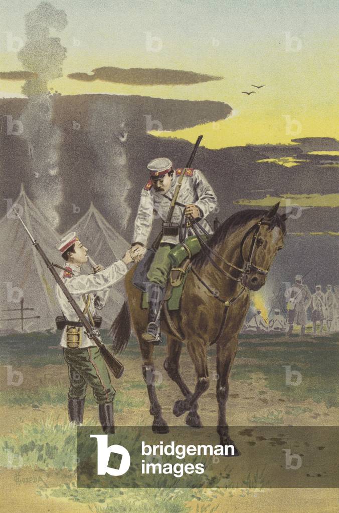 An affectionate Meeting (chromolitho)