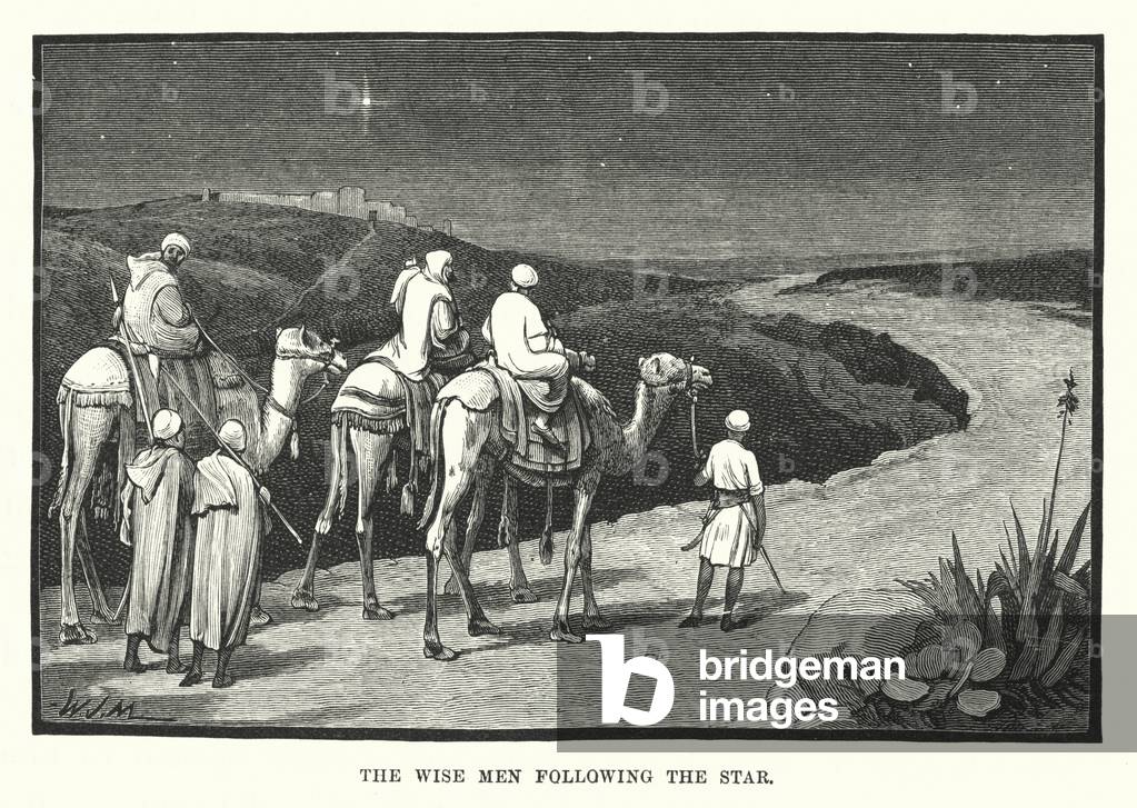 The Wise Men following the Star (engraving)