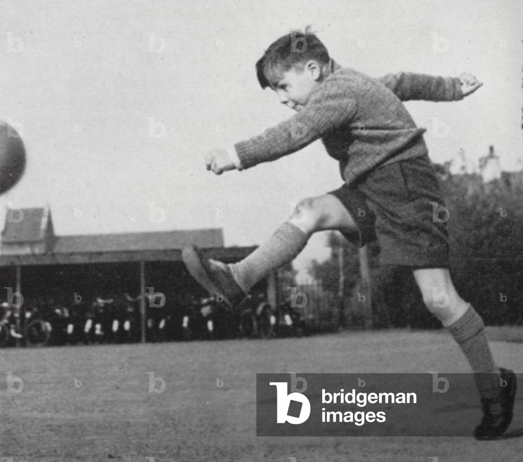 Moving and Growing, Physical Education in the Primary School, 1950s (b/w photo)