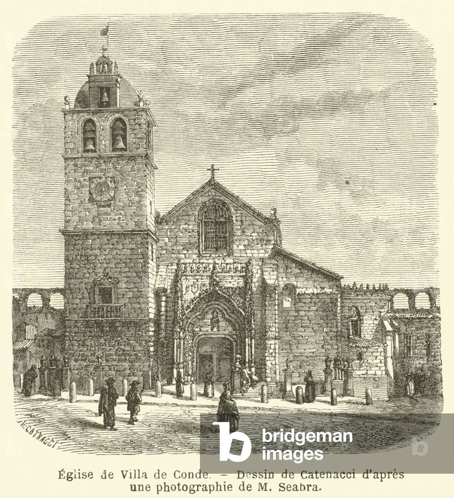 Eglise de Villa de Conde (engraving)