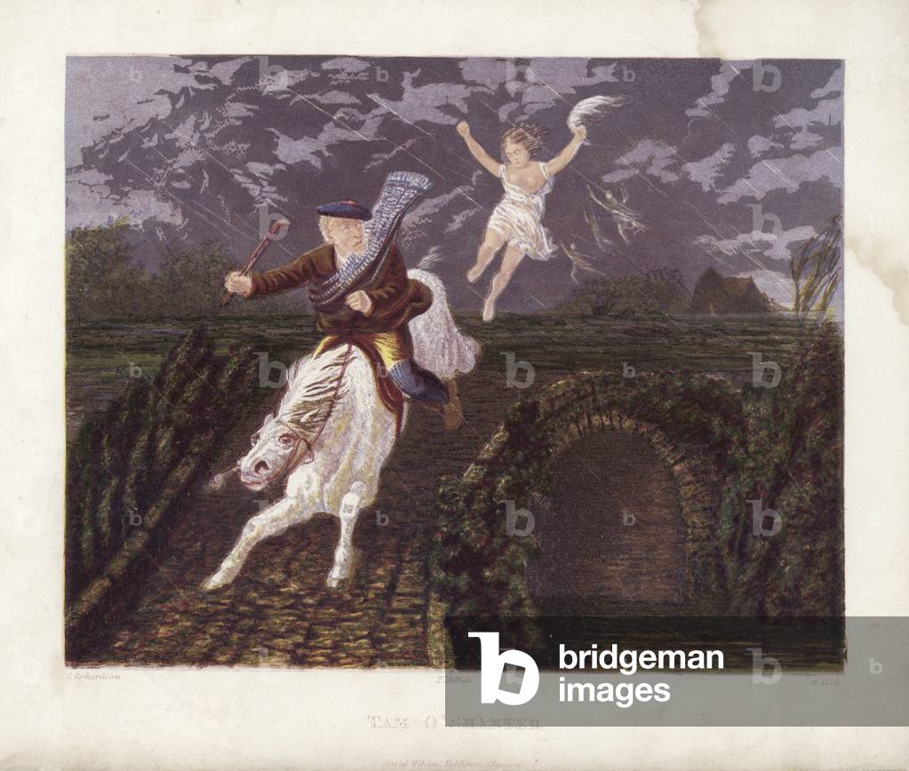 Tam O'Shanter (colour litho)