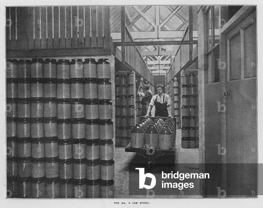 Whiteley's Farms: The No 5 jam store (b/w photo)