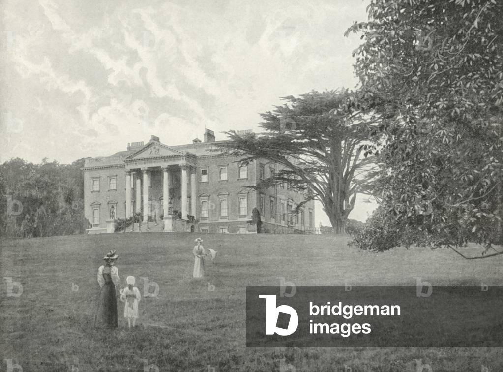 Claremont, Esher (b/w photo)